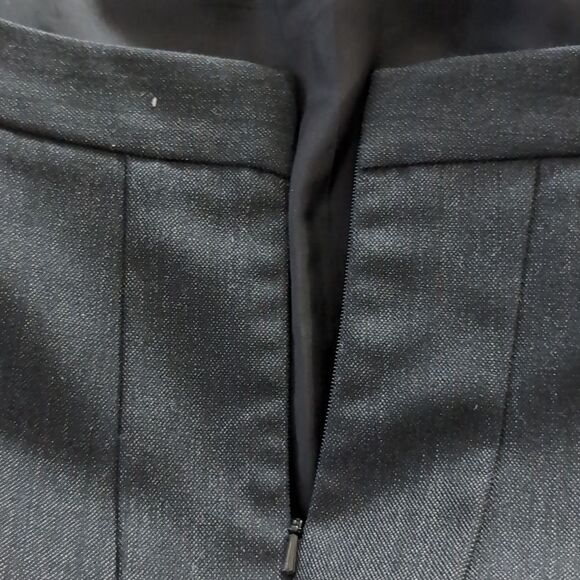 Vintage brown wool blend a line midi skirt size xs/s - Picture 4 of 8